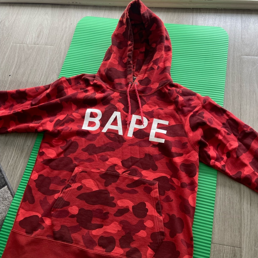 Bape Color Camo Bape Pullover Hoodie